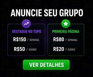 Anuncie seu grupo no site